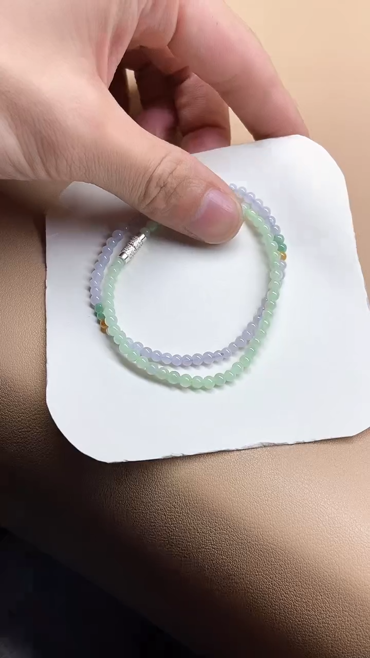 【闪购商品】翡翠手串未镶嵌天然A货翡翠手串MZ2