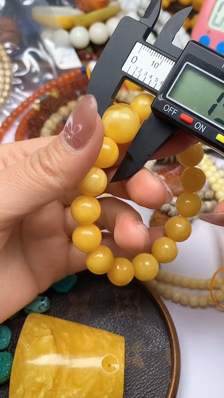 【闪购商品】琥珀珠宝奇石未镶嵌蜜蜡串