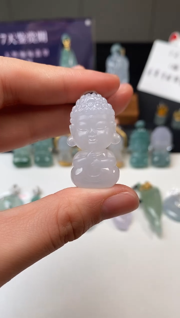 【闪购商品】翡翠吊坠(不含链)未镶嵌宝宝佛