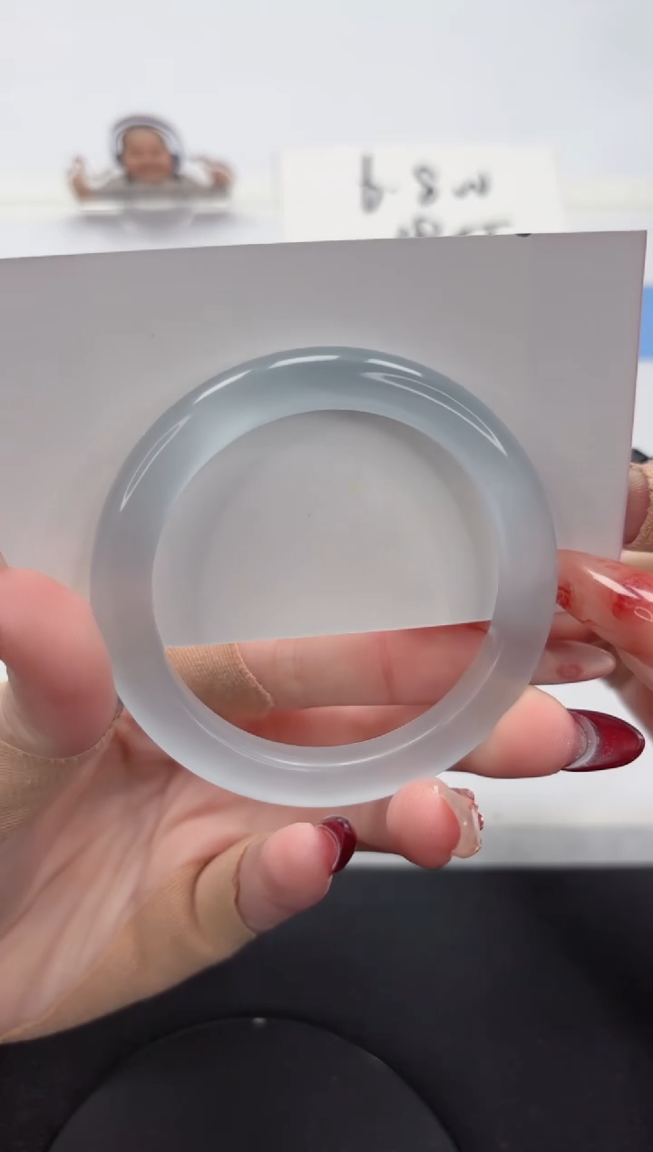 【闪购商品】石英质玉手镯未镶嵌A151-54.2