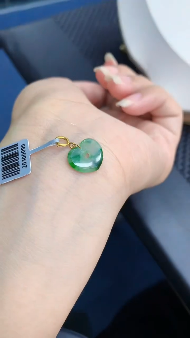 【闪购商品】翡翠颈饰银S925镶嵌            8