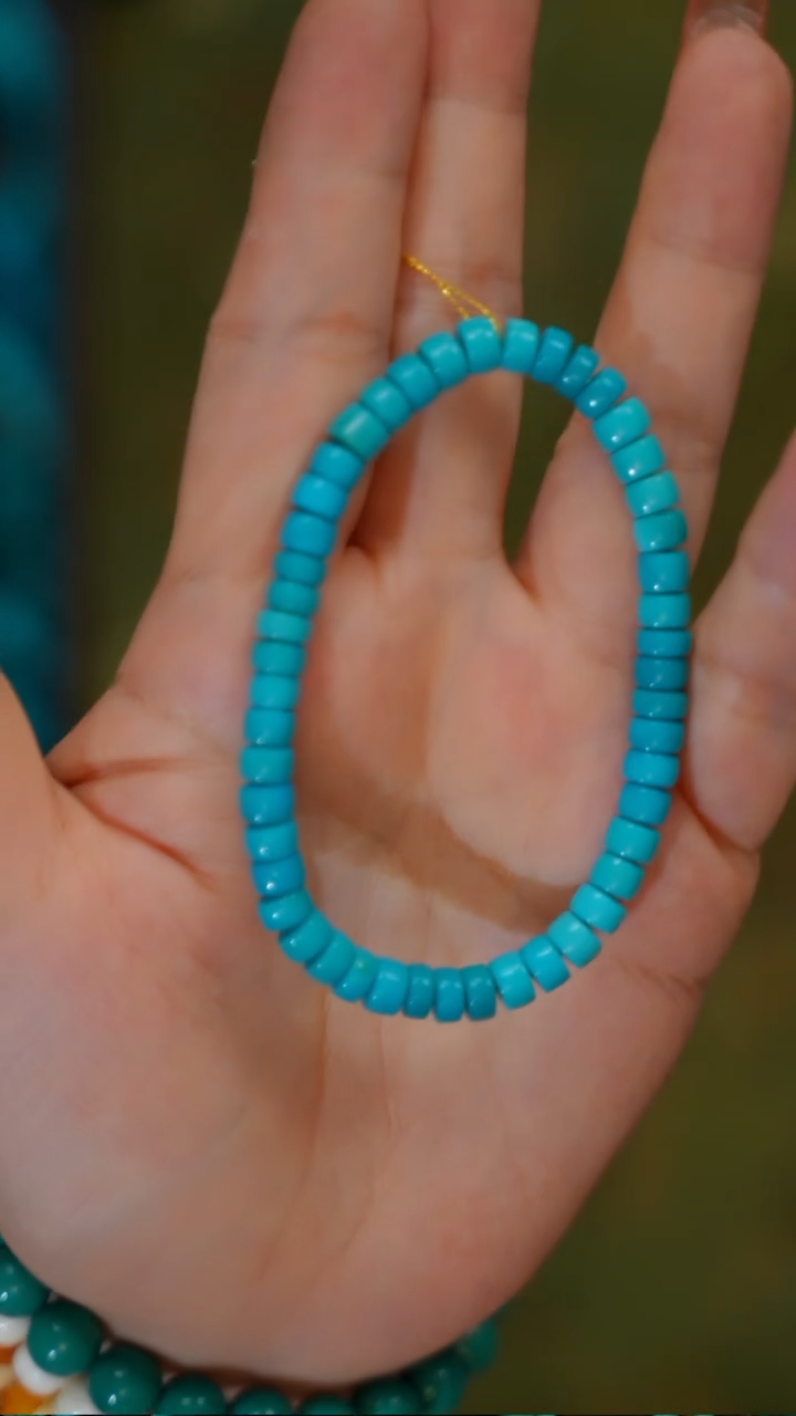 未镶嵌绿松石珠宝奇石b004