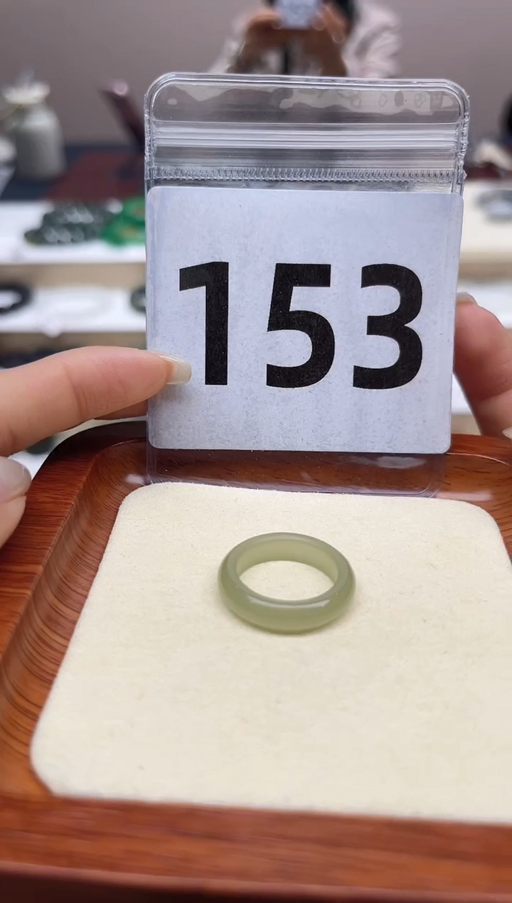 【闪购商品】和田玉戒指未镶嵌港码12号，内径16.2mm