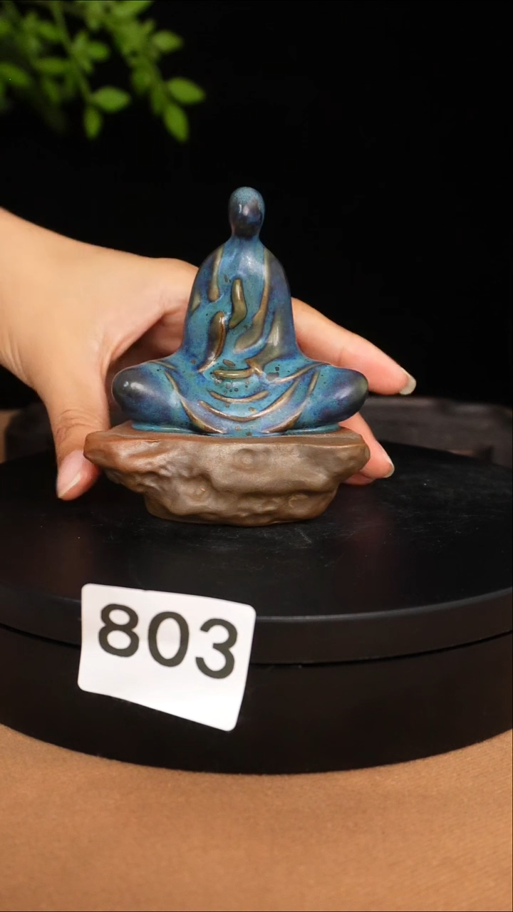 803号/气炭原矿原产地钧瓷茶具