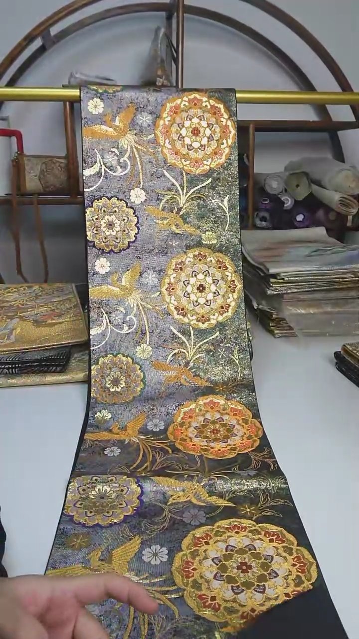 【闪购商品】织绣4西阵织六通宝相花