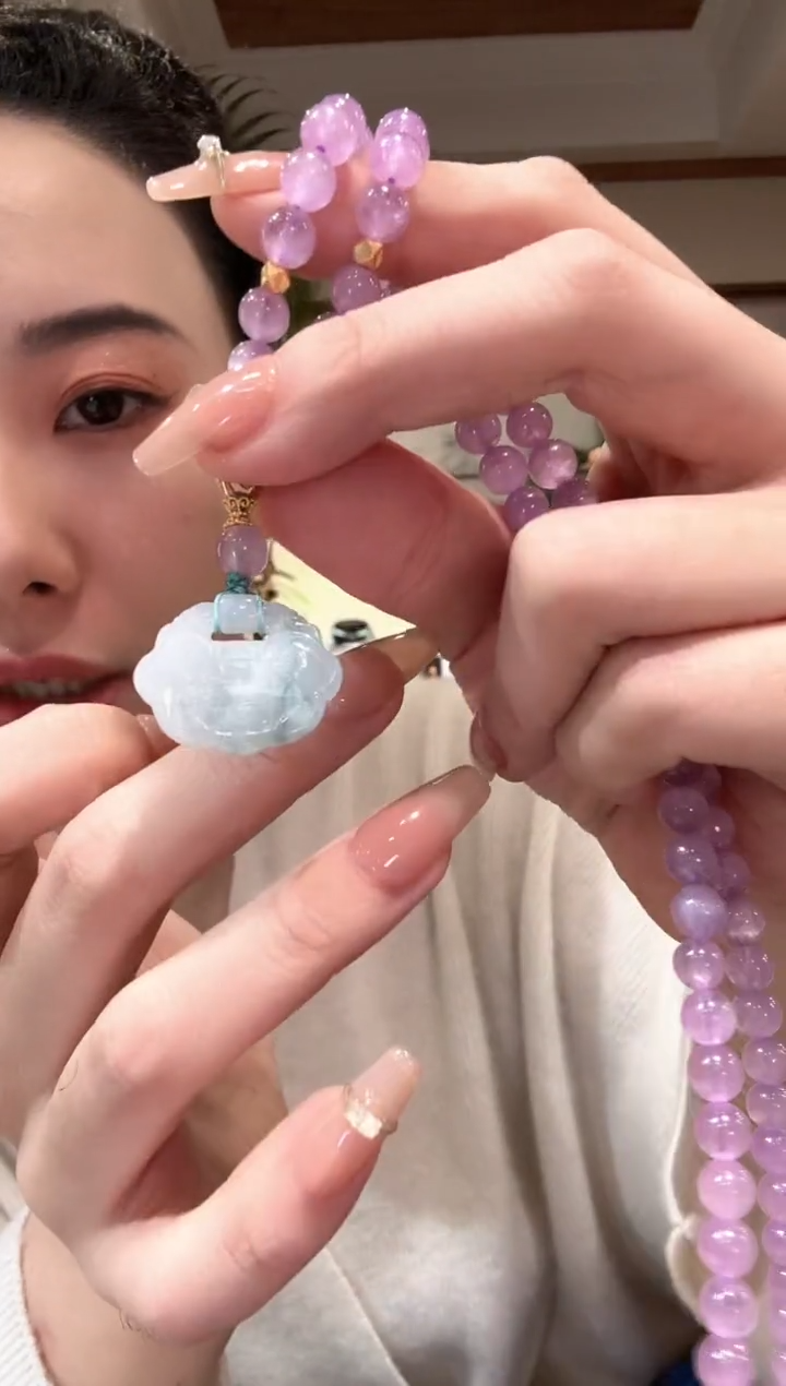 【闪购商品】翡翠颈饰未镶嵌国风