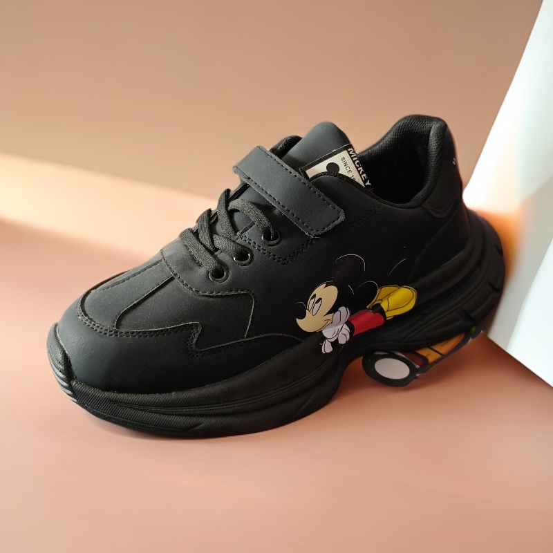 迪舒适柔软秋款皮面运动鞋8885