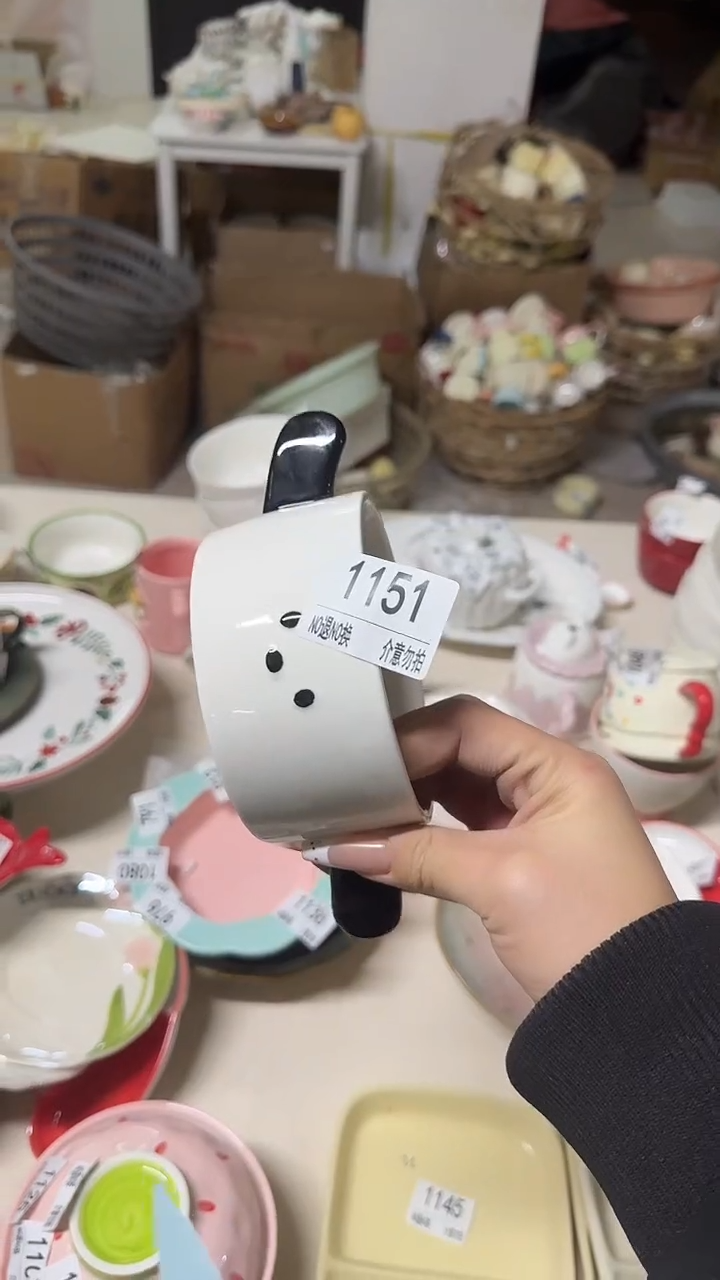 陶瓷手柄款微瑕四单包邮1151