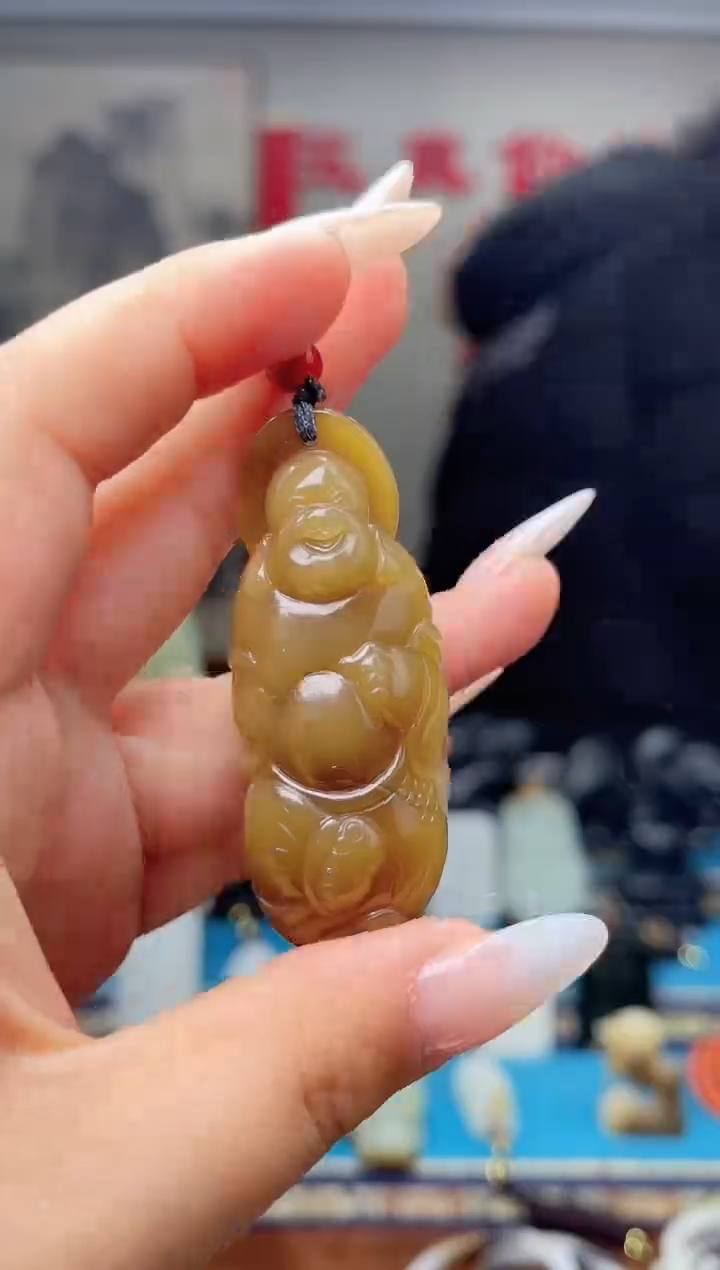 【闪购商品】和田玉挂件未镶嵌1