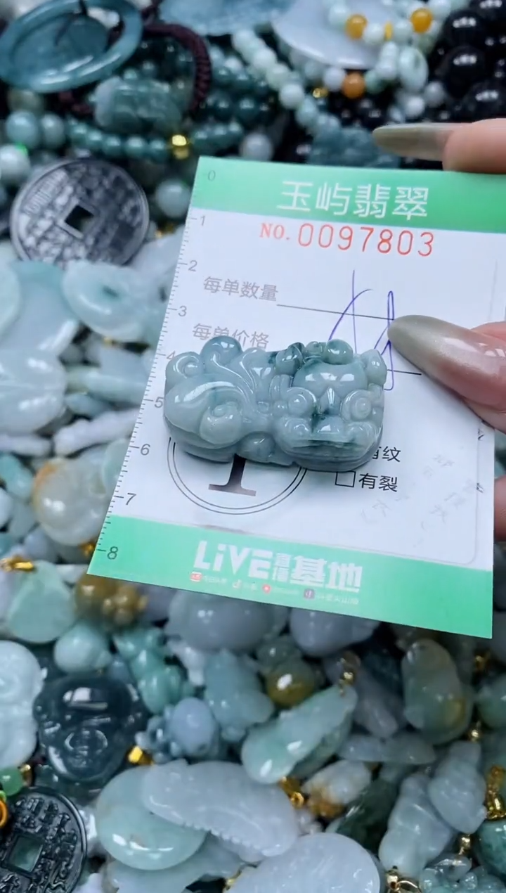 【闪购商品】翡翠未镶嵌颈饰闪购0097803