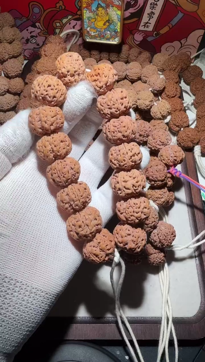 【闪购商品】金刚菩提手串超头飞碟粗筋梅花双龙23