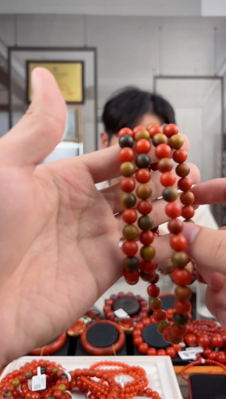 【闪购商品】南红玛瑙多圈未镶嵌@T06034@8MM