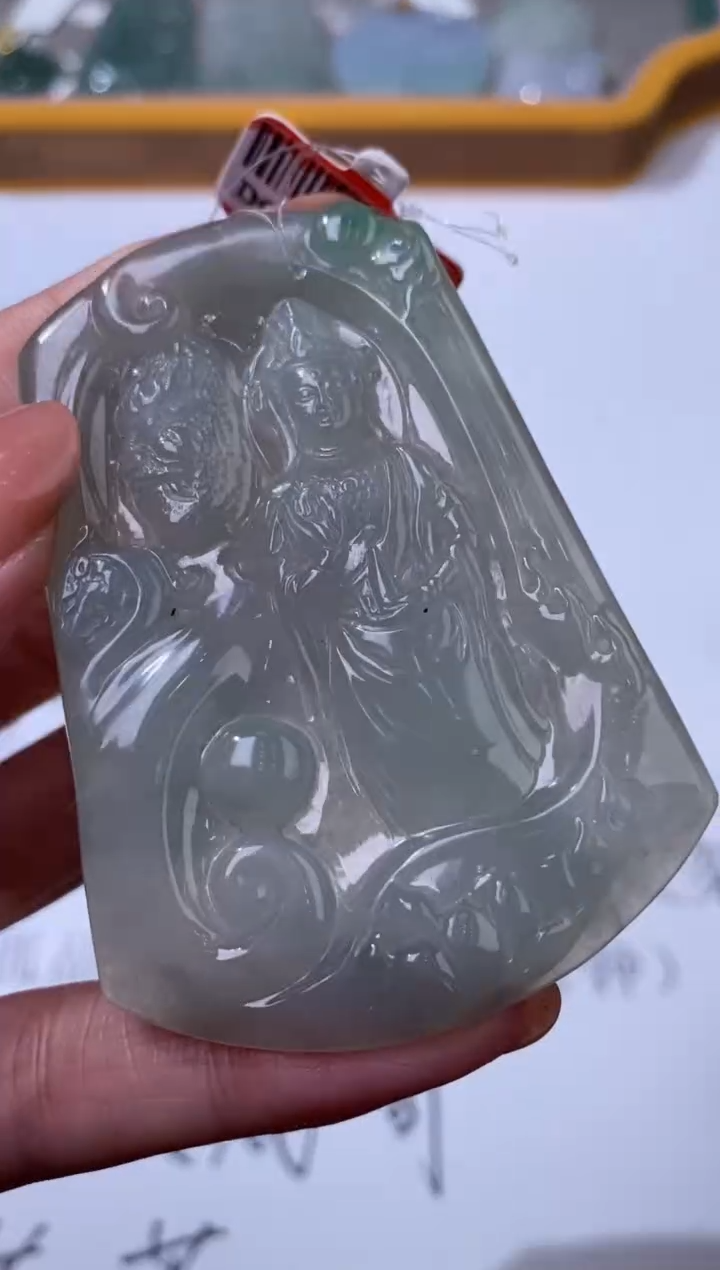 未镶嵌挂件翡翠309854   多人
