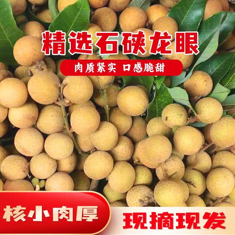 广东石硖龙眼新鲜现摘现发清甜多汁当季水果包邮