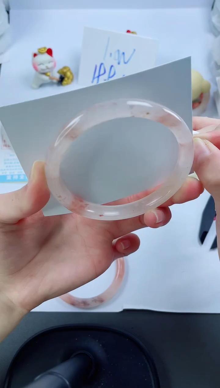 【闪购商品】石英质玉手镯未镶嵌45-63.5