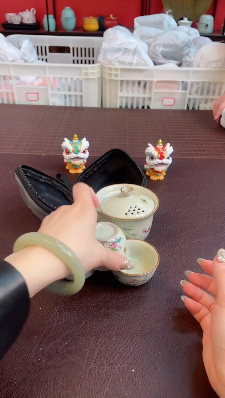 【闪购商品】瓷片【沉鱼茶器】清货底价 库存单一