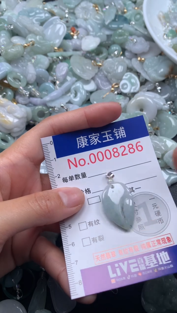 颈饰未镶嵌翡翠8286