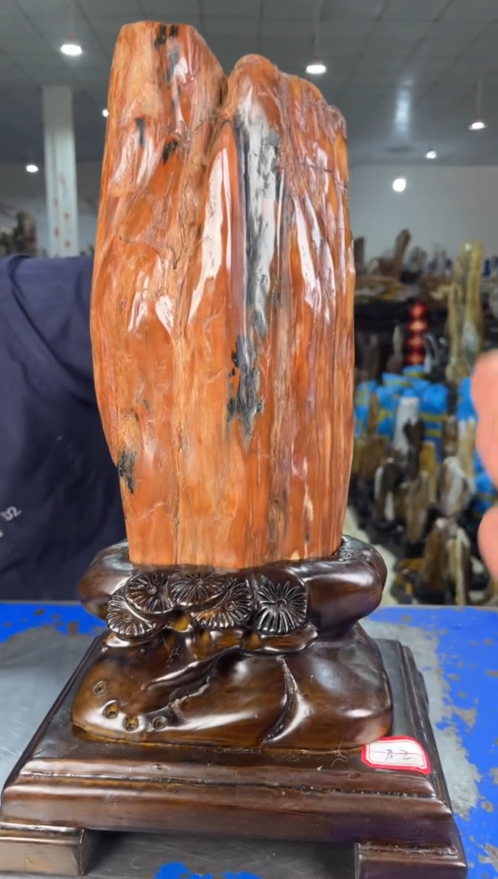 【闪购商品】硅化玉摆件未镶嵌10