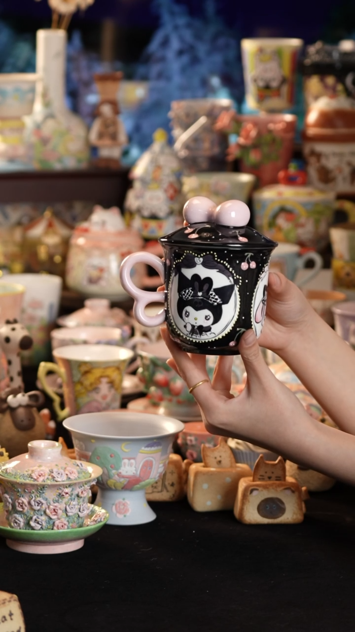 其他陶景德镇釉下彩手绘设计师款陶瓷