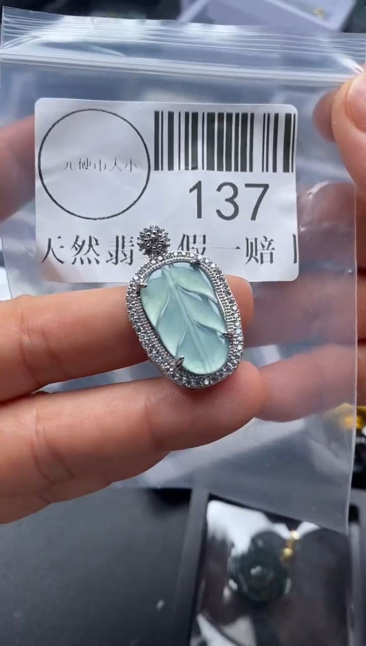 吊坠(不含链)未镶嵌翡翠137