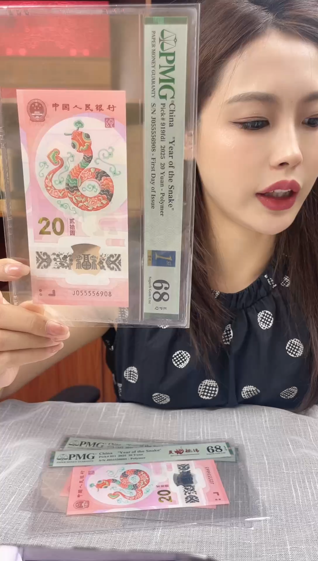 塑料蛇钞pmg055556908