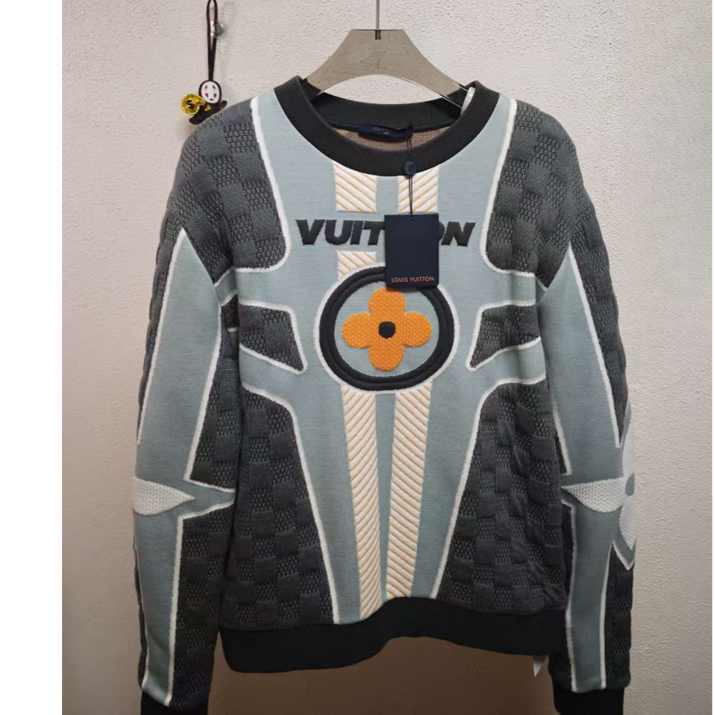 未使用 LouisVuitton/路易威登 SS25 SKI提花针织卫衣 XL/2509117