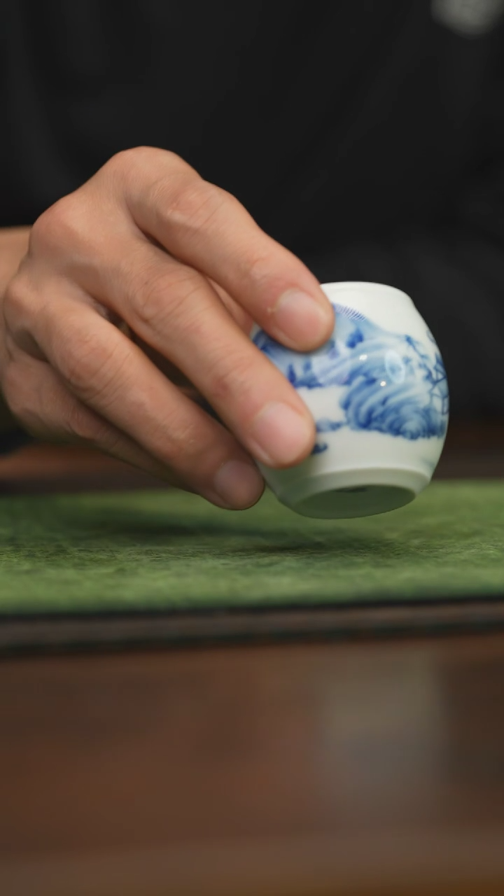 【闪购商品】杯柴窑青花破价福利