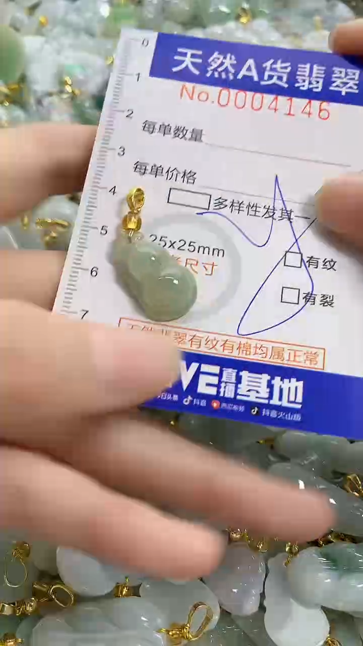 颈饰未镶嵌翡翠天然A货翡翠