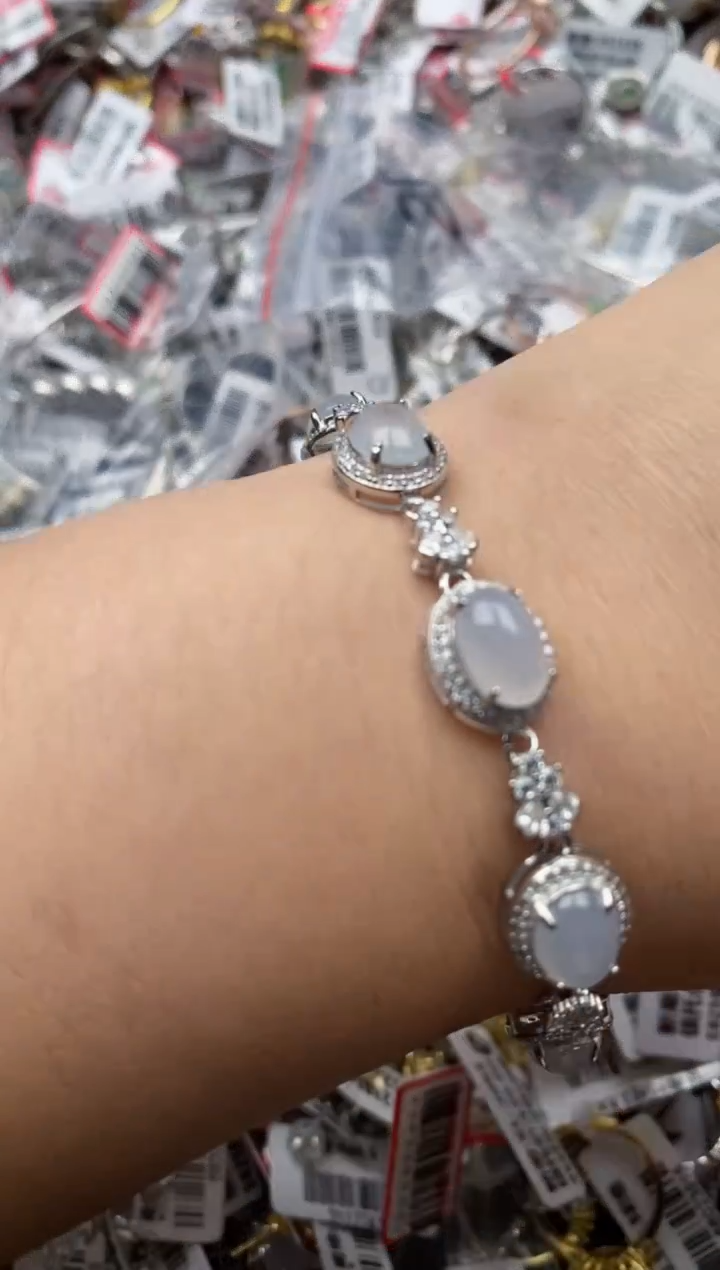 【闪购商品】翡翠戒指银S925镶嵌111111---5