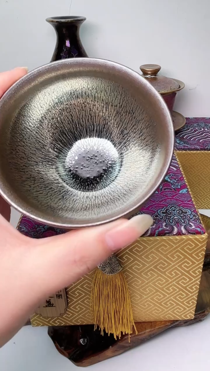 【闪购商品】茶盏春申阁福利1只，礼盒装星芒束口