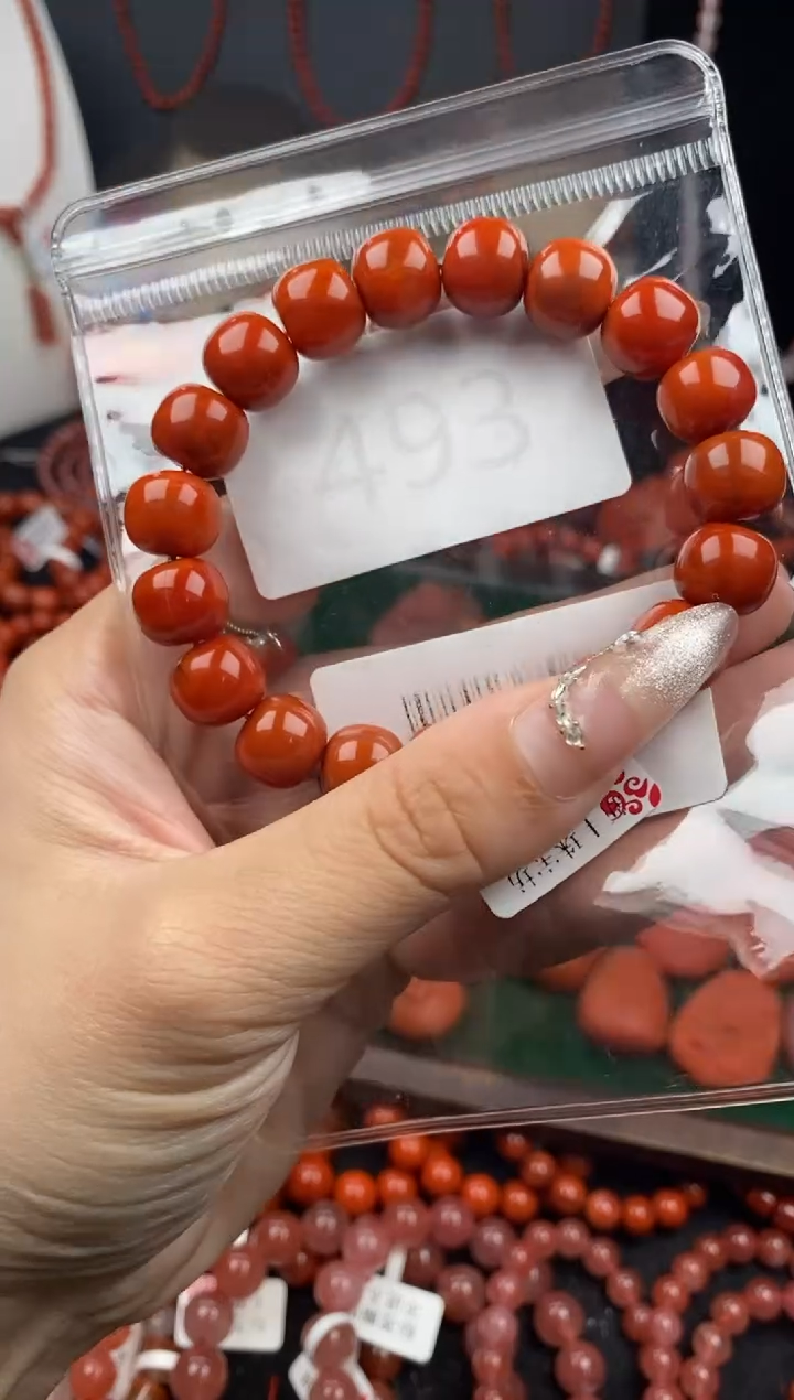 【闪购商品】南红玛瑙多圈未镶嵌493-11mm