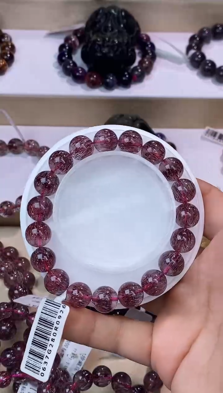 【闪购商品】水晶手链未镶嵌红超七单圈10m+