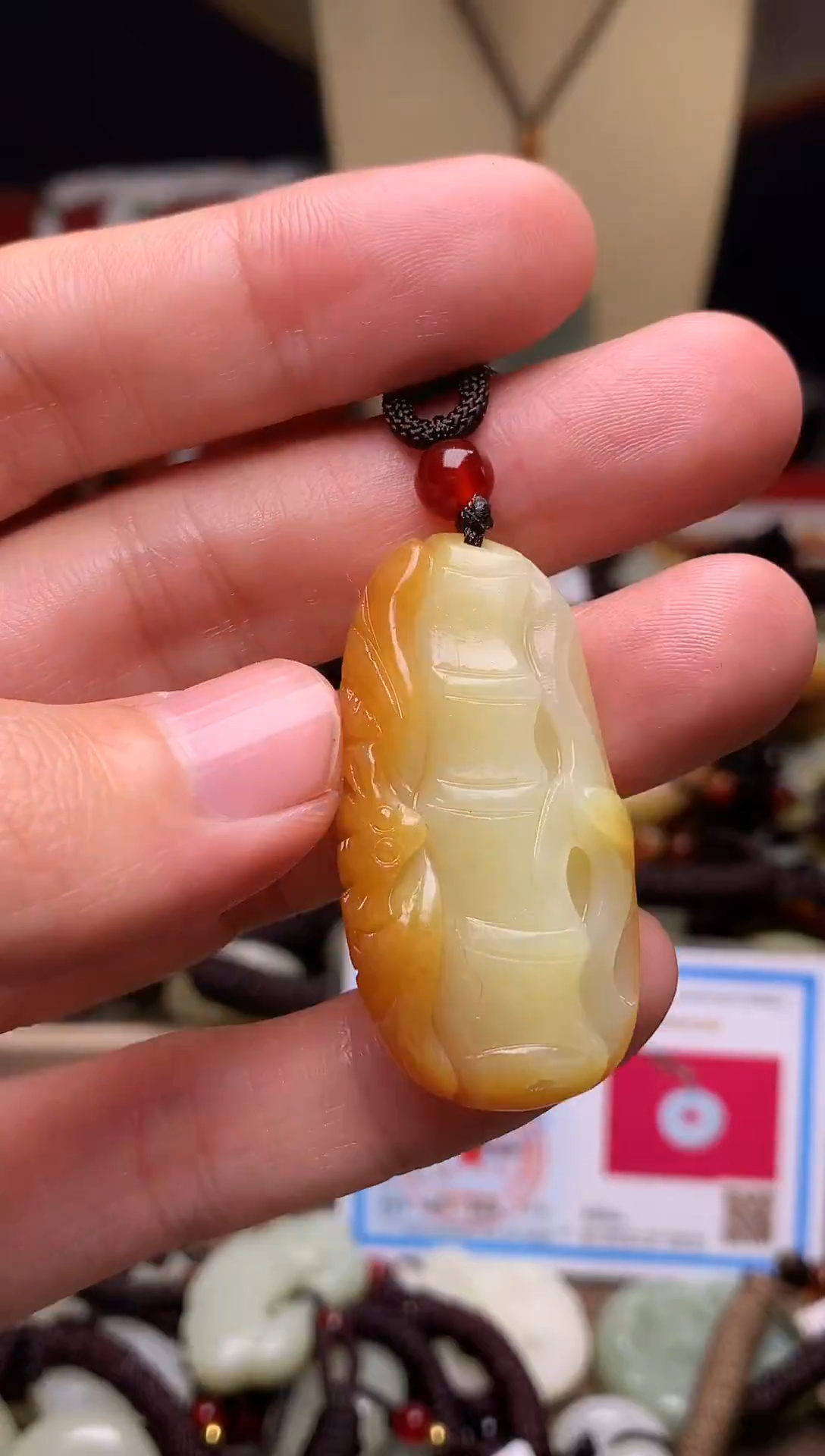 颈饰未镶嵌和田玉新疆料青海料清水和田玉吊坠