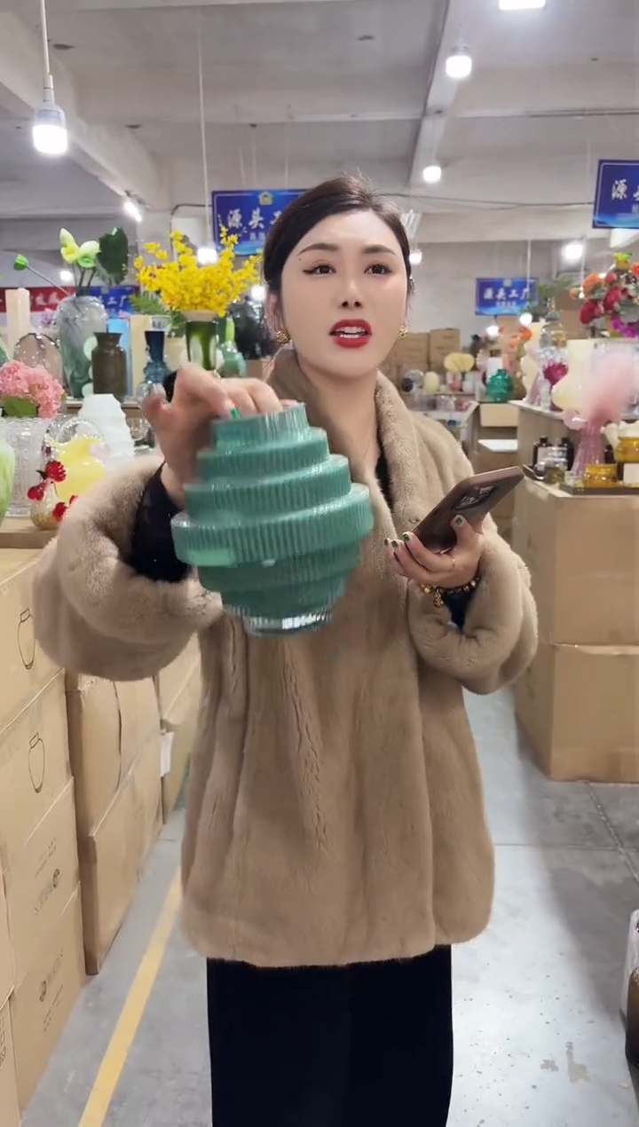 【闪购商品】玻璃私花贸易祁祁-微瑕--H4SUY