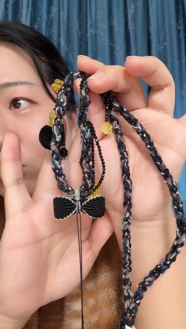 琥珀项链未镶嵌蜜蜡项链
