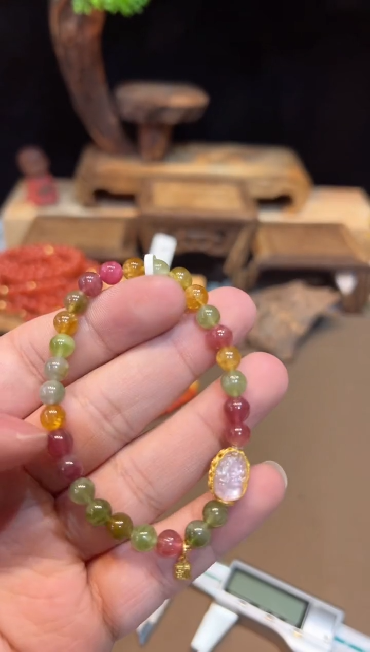 【闪购商品】碧玺手链未镶嵌手饰@@S246