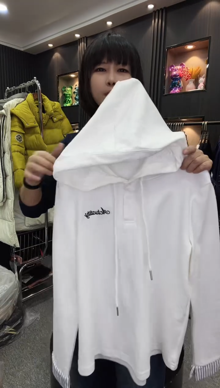 57276帽衫白色---小码