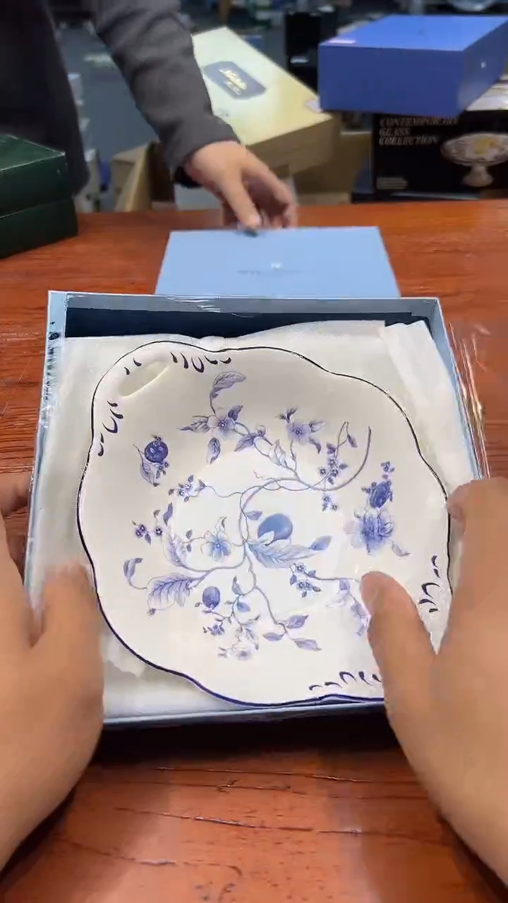 瓷片145小阿朵进口瓷器