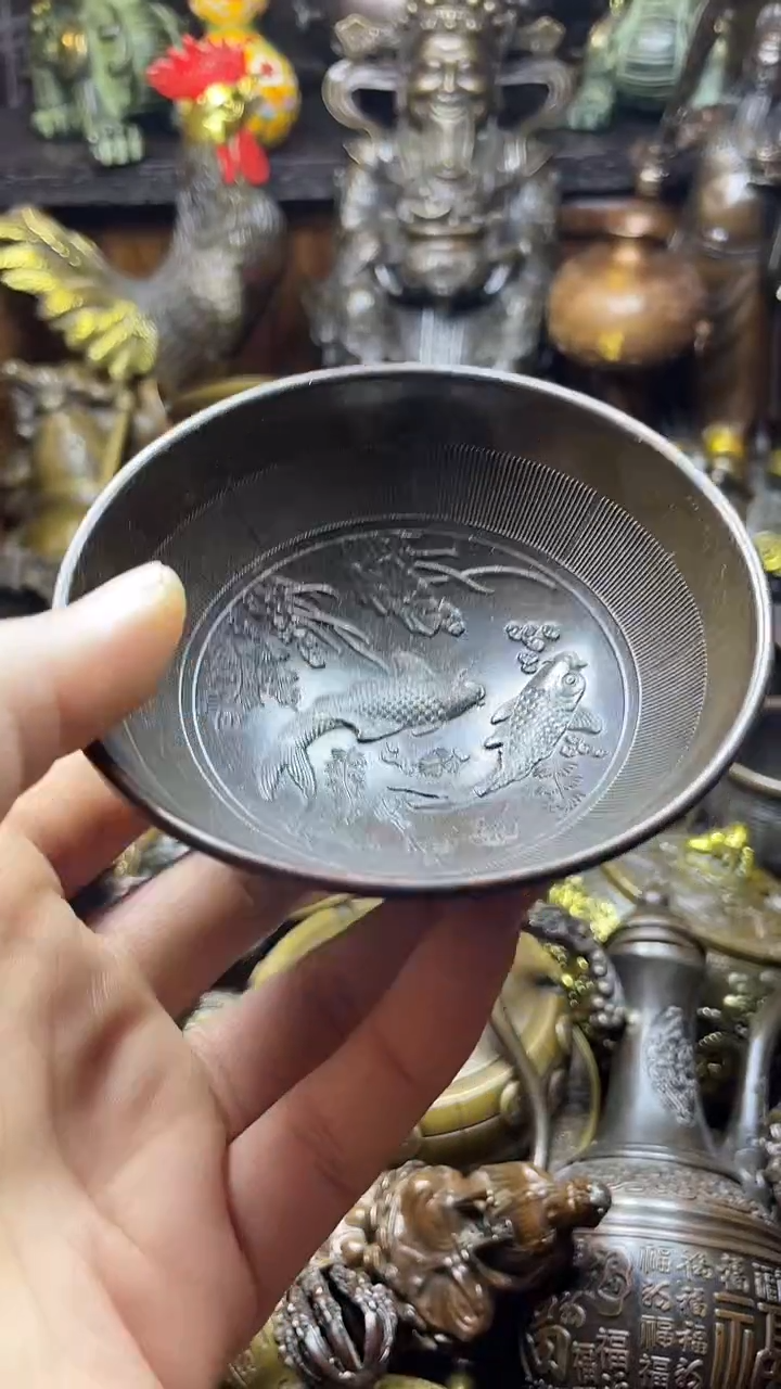 闪购链接，点击下单，有运费险，铜摆件