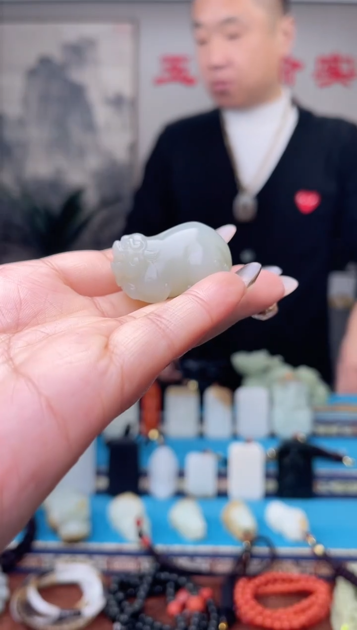 【闪购商品】和田玉挂件未镶嵌1