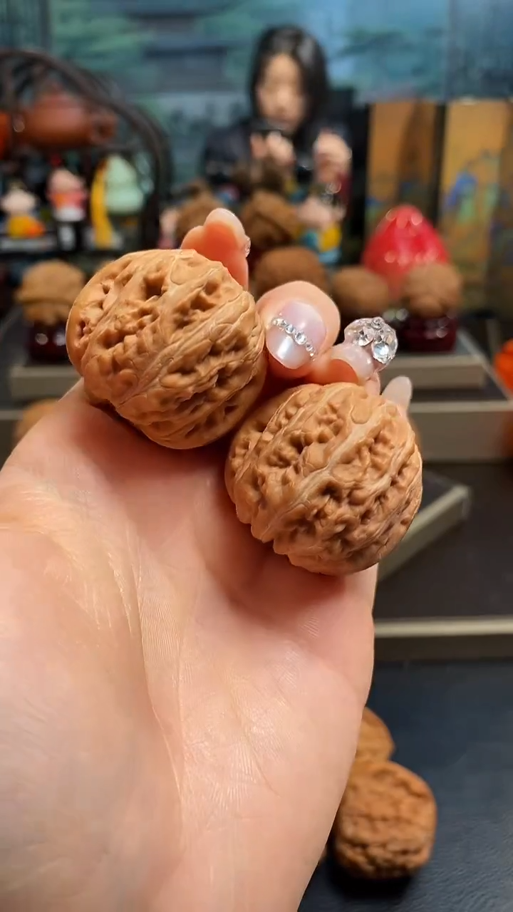 【闪购商品】文玩核桃吊坠D71平谷元宝40