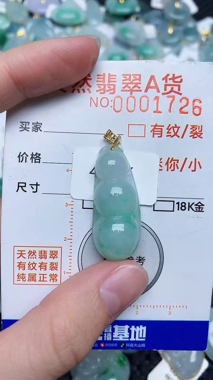 【闪购商品】翡翠颈饰18K金镶嵌453453453