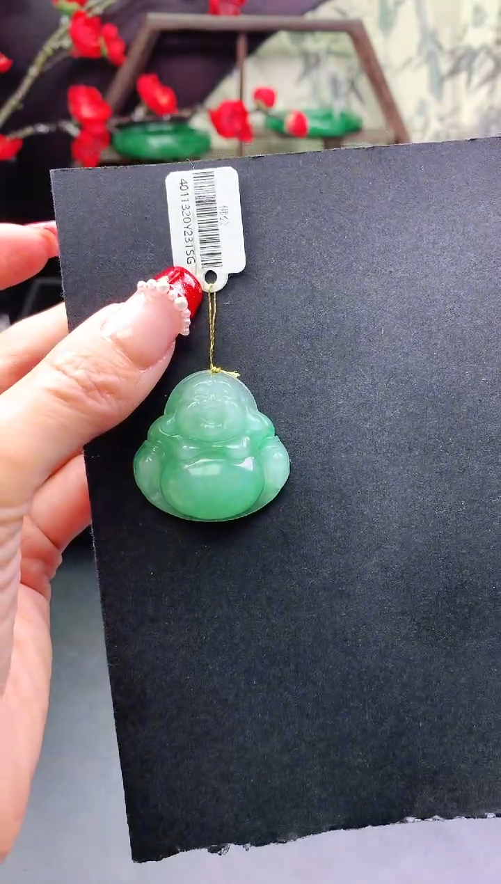 【闪购商品】石英质玉佛公未镶嵌佛公