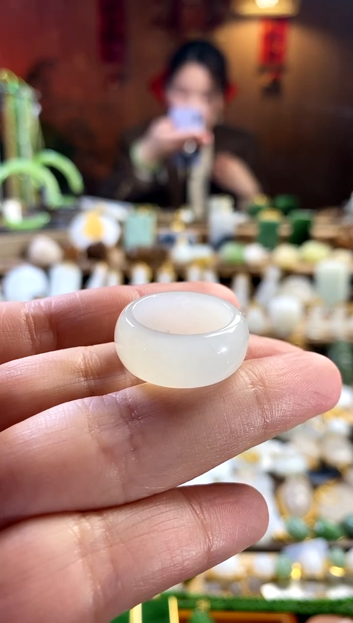 【闪购商品】和田玉戒指未镶嵌13