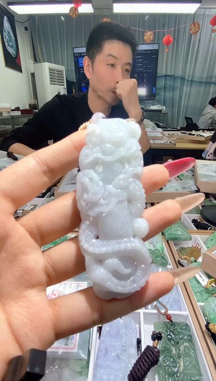 【闪购商品】翡翠颈饰未镶嵌天然缅甸翡翠A货未镶嵌