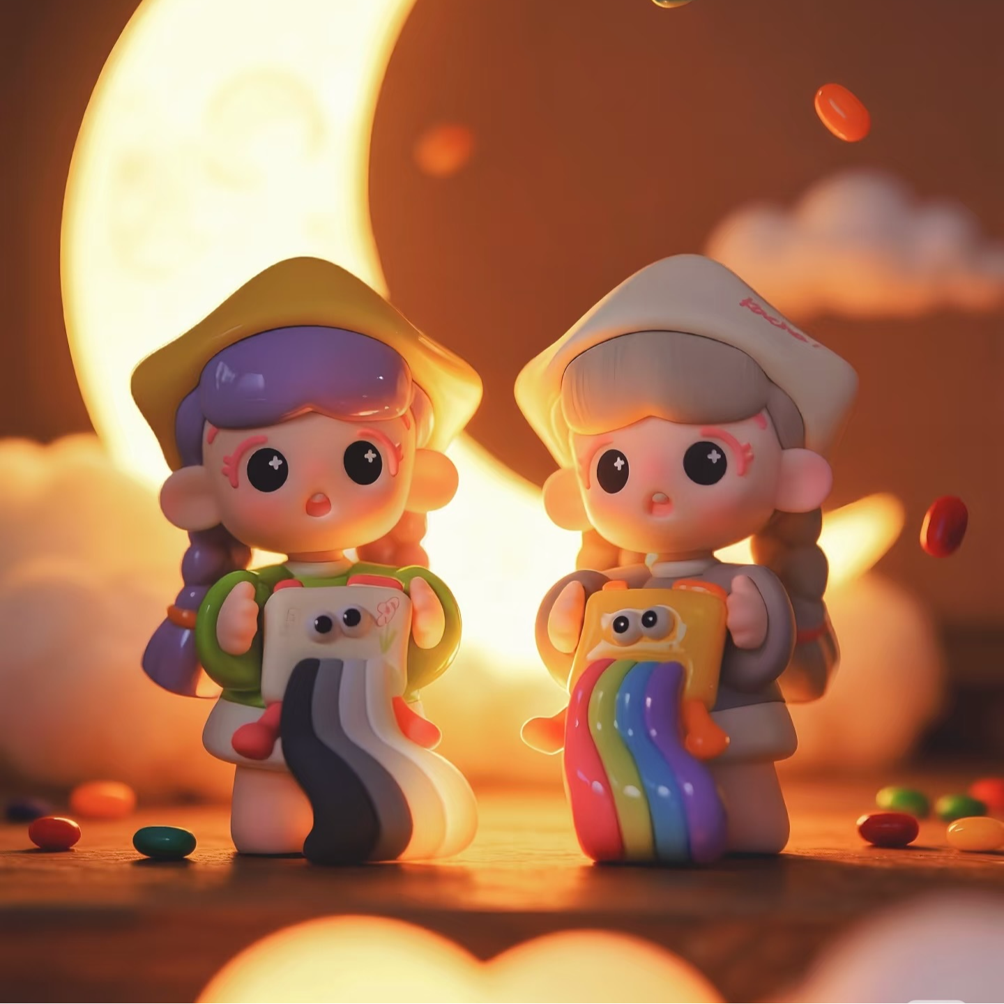 【拆盒】倒到灵魂灌溉系列盲盒可爱摆件