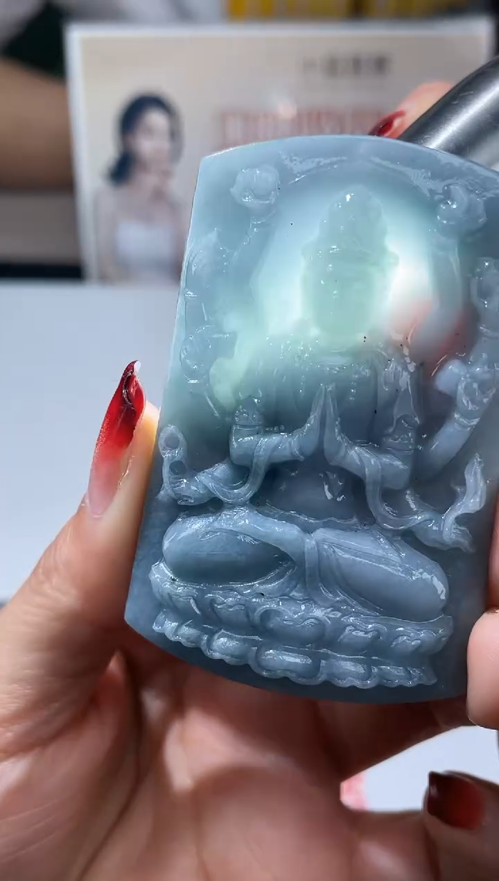 【闪购商品】定制翡翠未镶嵌不退不换CMH1件-A