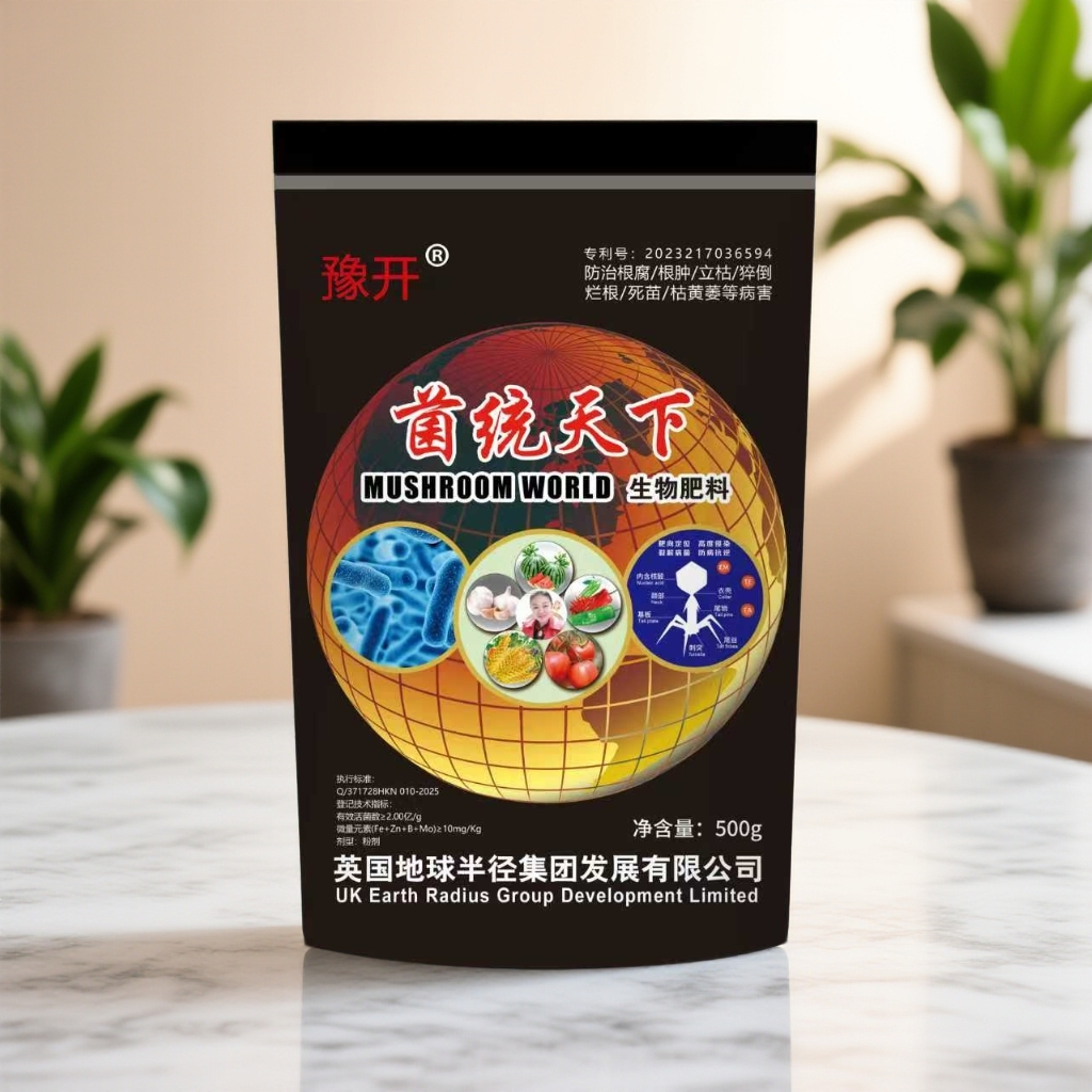 豫开，菌统天下，防治根腐立枯枯黄萎