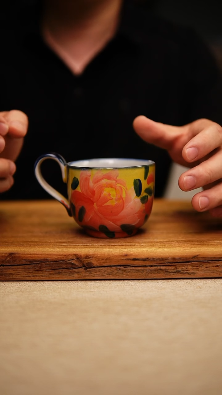 @@陶园瓷舍@@纯手工手绘@高温釉下彩