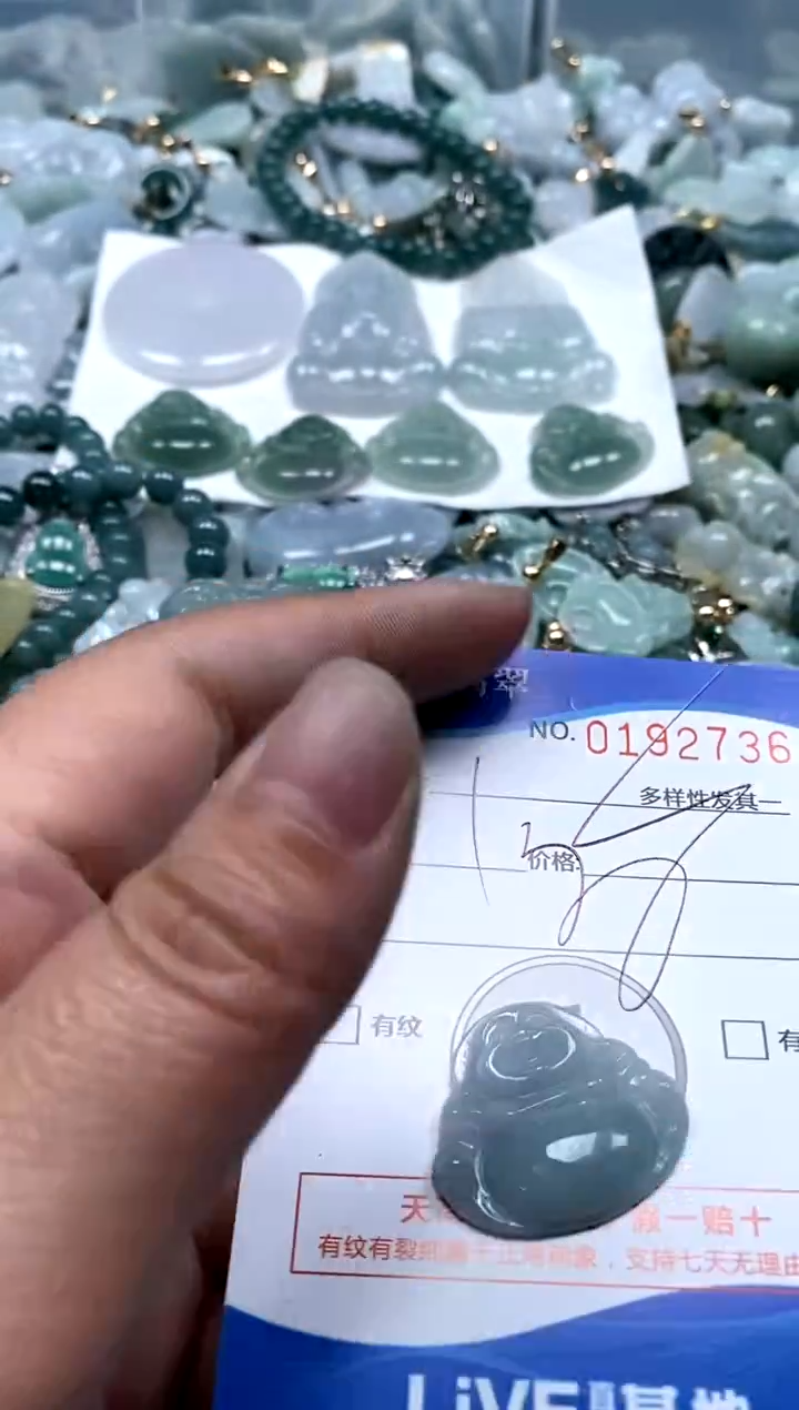 【闪购商品】翡翠颈饰未镶嵌闪购商品0192746